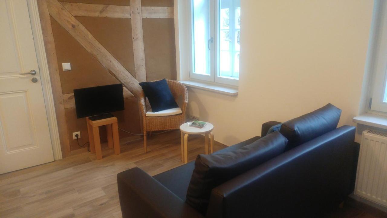 Mirabellenhof - Kleine Ferienwohnung mit Altstadtblick Biesenthal Exterior foto